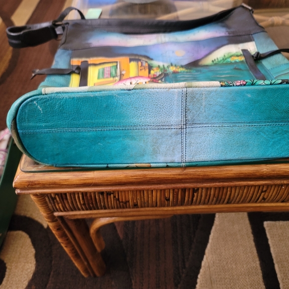 Anna by Anuschka hand painted leather handbag. - Picture 3 of 8